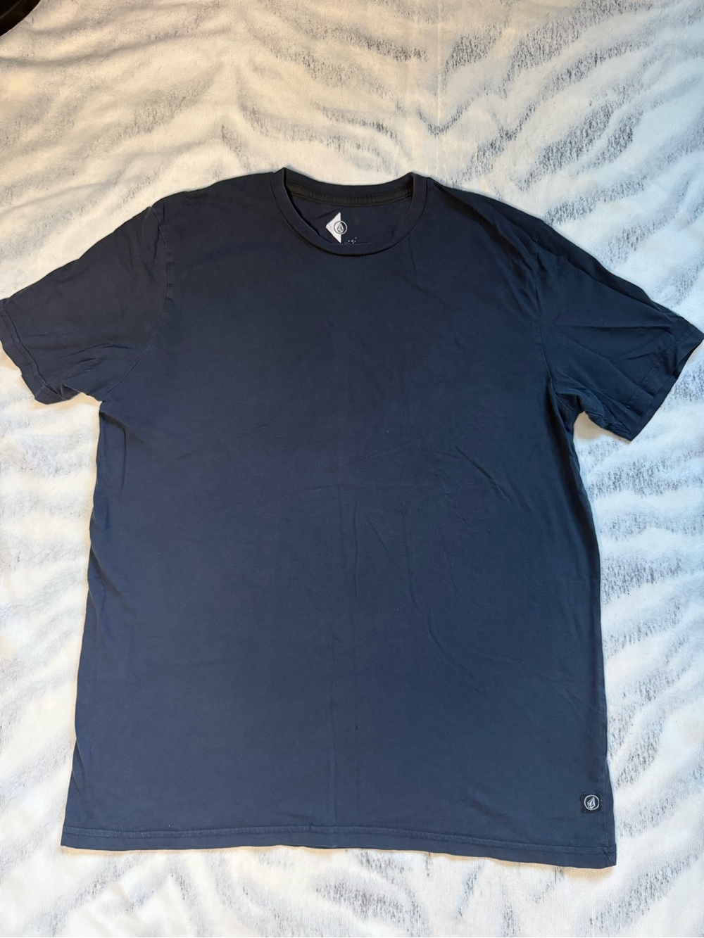 Men's Navy Crew Neck T-Shirt
